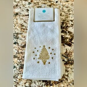 🤍💛 Set of Martha Stewart Kitchen Holiday Towels 💛🤍